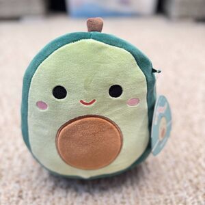Squishmallows Austin The Avocado 8 Inch Kellytoy‎ Plush Toy BNWT